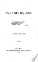 Country Houses   A novel   Book
