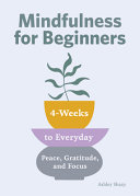 Mindfulness for Beginners Book