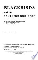 Blackbirds and the Southern Rice Crop