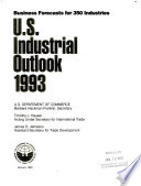 U S  Industrial Outlook Book