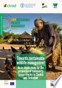 Towards sustainable wildlife management Book