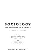The Setting of Sociology in the 1950's