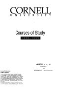 Cornell University Courses of Study