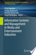 Information Systems and Management in Media and Entertainment Industries Book