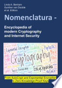 Nomenclatura   Encyclopedia of modern Cryptography and Internet Security