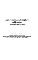 Anti-money Laundering Law and Practice