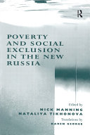 Poverty and Social Exclusion in the New Russia