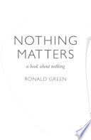 Nothing Matters Book
