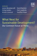 What Next for Sustainable Development 