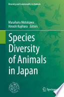 Species Diversity of Animals in Japan Book