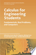 Calculus for Engineering Students Book