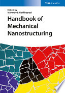 Handbook of Mechanical Nanostructuring Book