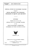 Social Security and Pensions