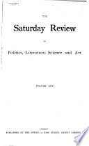 The Saturday Review of Politics, Literature, Science, Art, and Finance PDF Book By N.a