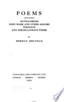 The Works of Herman Melville: Poems