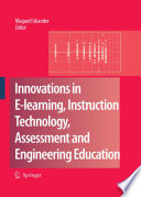 Innovations in E learning  Instruction Technology  Assessment and Engineering Education