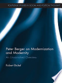 Peter Berger On Modernization And Modernity