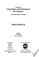 Conference, Large Dams and Hydropower Development, 26-28 May, 2004, New Delhi