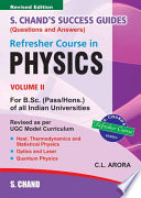 Refresher Course in B Sc Physics   Vol   II  Book
