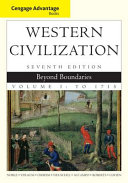 Cengage Advantage Books  Western Civilization  Beyond Boundaries  Volume I