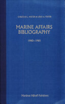 Marine Affairs Bibliography