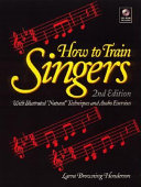 How to Train Singers Book
