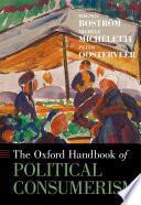 The Oxford Handbook of Political Consumerism Book