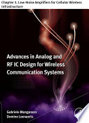 Advances in Analog and RF IC Design for Wireless Communication Systems