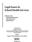 Legal Issues in School Health Services Book PDF