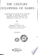 The Century Dictionary  The Century cyclopedia of names     vol  II  Atlas