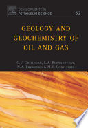 Geology and Geochemistry of Oil and Gas Book