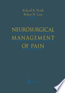 Neurosurgical Management of Pain Book