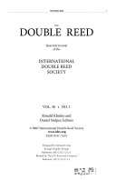 The Double Reed