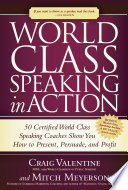 World Class Speaking in Action