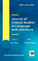 Journal of Critical Studies in Language and Literature Vol  2  No  2  2021 