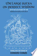 The Large Sutra on Perfect Wisdom Book