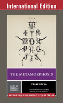 The Metamorphosis  International Student Edition   Norton Critical Editions 