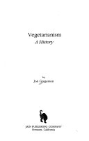 Vegetarianism, a History
