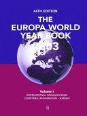 The Europa World Year Book 2003