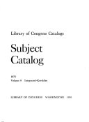 Subject Catalog