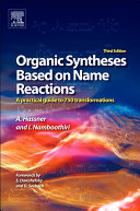 Organic Syntheses Based on Name Reactions [Pdf/ePub] eBook