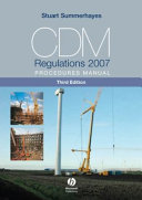 Cover of CDM Regulations 2007 Procedures Manual
