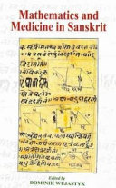 Mathematics and Medicine in Sanskrit