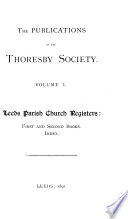 The Publications of the Thoresby Society