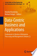 Data Centric Business and Applications