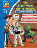 Toy Story Sight Words and Vocabulary Learning Workbook