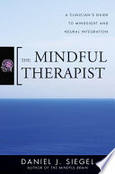 The Mindful Therapist  A Clinician s Guide to Mindsight and Neural Integration  Norton Series on Interpersonal Neurobiology 