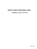 Rangeland Program Summary