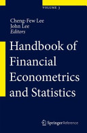 Handbook of Financial Econometrics and Statistics Book
