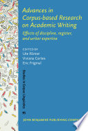 Advances in Corpus based Research on Academic Writing
